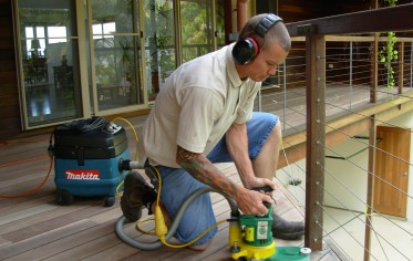 Spotted Gum Deck in Doonan