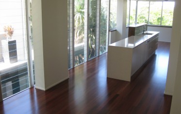 Satin Waterbase on Rosegum in Sunshine Beach